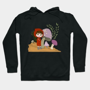 mushroom garden Hoodie